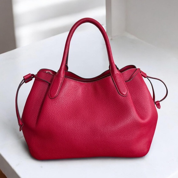 Authentic Kate Spade Red Dumpling Satchel Crossbody Handbag with COA! - Picture 5 of 14